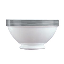 soup bowl RESTAURANT BRUSH GREY 510 ml tempered glass colored rim  Ø 132 mm  H 74 mm product photo