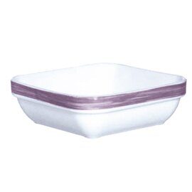 stacking bowl RESTAURANT BRUSH PURPLE 220 ml tempered glass  L 115 mm  B 115 mm  H 36 mm product photo