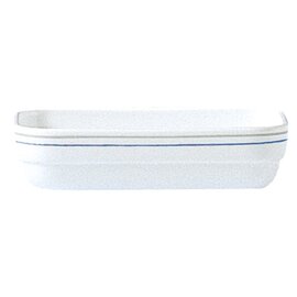 stacking bowl RESTAURANT VALERIE BLUE JEAN 240 ml tempered glass fine line  L 140 mm  B 90 mm  H 36 mm product photo