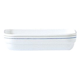 stacking bowl RESTAURANT VALERIE BLUE JEAN 240 ml tempered glass fine line  L 140 mm  B 90 mm  H 36 mm product photo