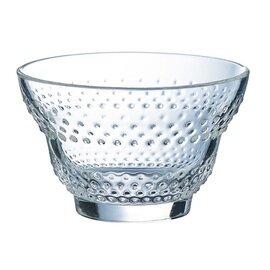 sundae bowl MAEVA Dots 200 ml glass with relief  Ø 100 mm  H 62 mm product photo