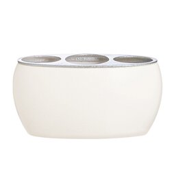 sugar jar NECTAR 200 ml porcelain cream white  Ø 110 mm  H 55 mm product photo