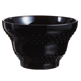 sundae bowl MAEVA Dots Black 200 ml black with relief product photo