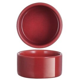 bowl PURITY COLOR 60 ml porcelain red  Ø 65 mm  H 30 mm product photo