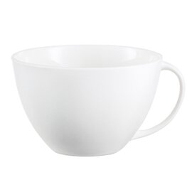 cup OLEA with handle 45 cl porcelain cream white  H 75 mm product photo
