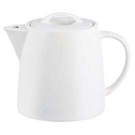 tea pot OLEA porcelain with lid cream coloured 800 ml H 119 mm product photo