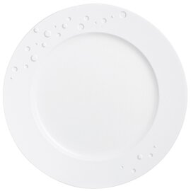 plate WATER PEARL porcelain white  Ø 320 mm product photo