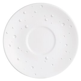 saucer WATER PEARL porcelain cream white Ø 125 mm product photo