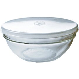 stacking bowl EMPILABLE 330 ml tempered glass with lid  Ø 122 mm  H 56 mm product photo