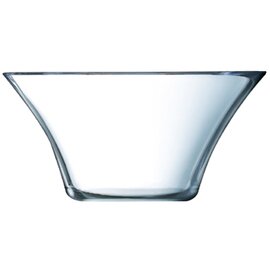 CLEARANCE | salad bowl SEASON'S BAR TRANSPARENT 3200 ml tempered glass  Ø 280 mm  H 136 mm product photo