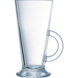 coffee glass Latino 42 cl transparent with handle product photo