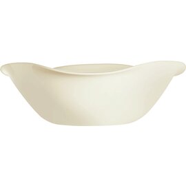 salad bowl VOLARE CREAM WHITE tempered glass  Ø 270 mm  H 83 mm product photo