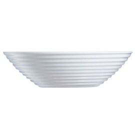soup bowl STAIRO 880 ml tempered glass with relief  Ø 200 mm  H 53 mm product photo