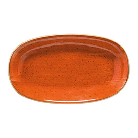 platter AURA TERRACOTTA bonna Gourmet oval porcelain 192 mm x 111 mm product photo