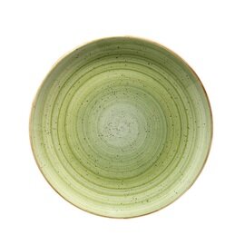 plate flat AURA Gourmet Therapy porcelain Premium Porcelain Ø 170 mm green product photo