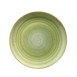 plate flat AURA THERAPY bonna Gourmet Ø 210 mm porcelain product photo