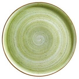 plate flat AURA Gourmet Therapy porcelain Premium Porcelain Ø 320 mm green product photo