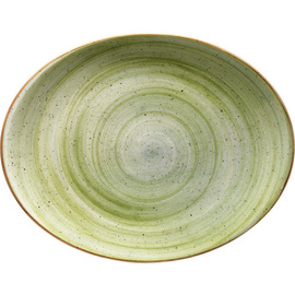 platter AURA THERAPY Moove oval porcelain 310 mm x 240 mm product photo