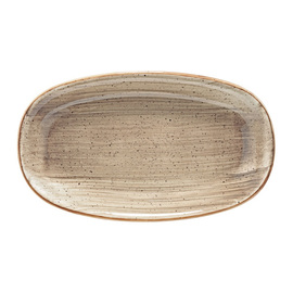 platter AURA TERRAIN bonna Gourmet oval porcelain 192 mm x 111 mm product photo