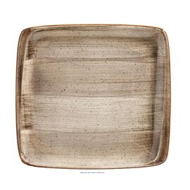 platter AURA TERRAIN Moove rectangular porcelain 270 mm x 250 mm product photo