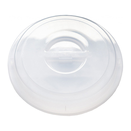 Euro lid round PP naturally transparent Ø 250 mm H 44 mm | suitable for plates Ø 240 mm product photo