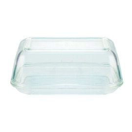 butter dish with lid  L 170 mm  B 105 mm  H 74 mm product photo