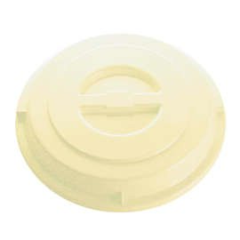 euro cloche polypropylene pearl white  H 40 mm Ø 240 mm product photo