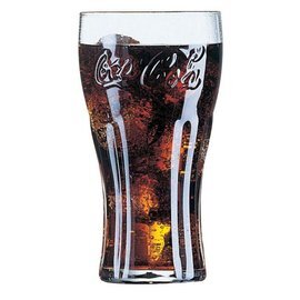 cola glass Coke FH46 46 cl with relief with mark; 0.4 ltr product photo
