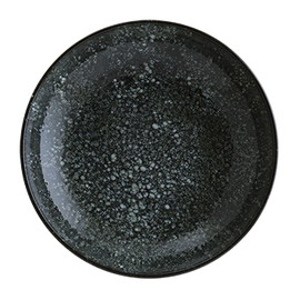 plate deep ENVISIO COSMOS BLACK bonna Bloom porcelain 1300 ml black Ø 250 mm product photo