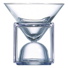 Cocktail set (bowl + cube) transparent, GV 21 cl, Ø 115 mm, H 110 mm, 253 gr. product photo