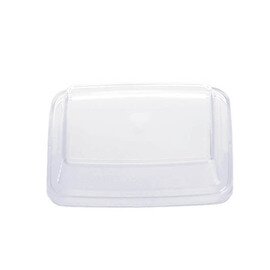 Euro lid polycarbonate transparent  L 120 mm  B 85 mm  H 30 mm product photo