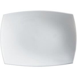 rectangular plate DELICE WHITE | tempered glass white | rectangular 352 mm  x 259 mm product photo