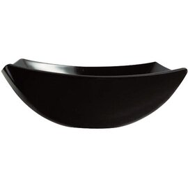 salad bowl DELICE BLACK 560 ml tempered glass  L 163 mm  B 163 mm  H 57 mm product photo