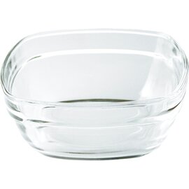 stacking bowl LYS CARRÉ 3100 ml tempered glass  L 230 mm  B 230 mm  H 90 mm product photo