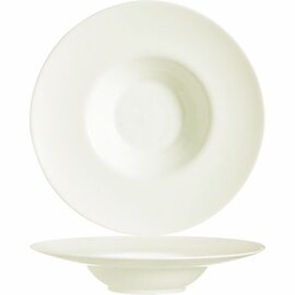 pasta plate INTENSITY UNI | tempered glass cream white  Ø 290 mm product photo