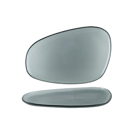 platter VAGO GLASS glass oval | 290 mm x 140 mm product photo