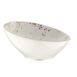 bowl GRAIN Vanta 850 ml porcelain white dotted  Ø 220 mm  H 98 mm product photo
