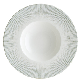 pasta plate Ø 280 mm ENVISIO IRIS bonna Banquet porcelain white | blue product photo