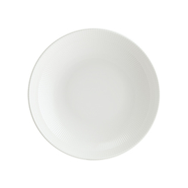 plate deep ENVISIO IRIS WHITE bonna Bloom 1000 ml porcelain white rim grooves Ø 230 mm product photo