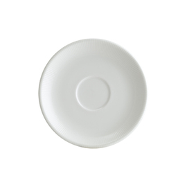 saucer ENVISIO IRIS WHITE porcelain white Ø 120 mm H 15 mm product photo
