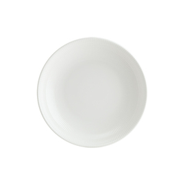 bowl ENVISIO IRIS WHITE bonna Gourmet 220 ml Premium Porcelain white with relief round Ø 130 mm product photo