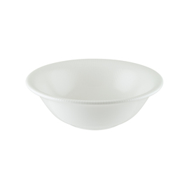 bowl ENVISIO IRIS WHITE bonna Gourmet 400 ml Premium Porcelain white with relief round Ø 160 mm product photo