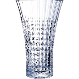 vase LADY DIAMOND glass relief  H 270 mm product photo
