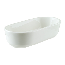 bowl 225 ml MOOD CREAM oval porcelain 155 mm x 80 mm H 44 mm product photo
