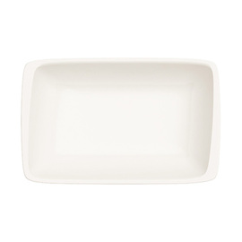 rectangular bowl CREAM Moove porcelain rectangular | 150 mm x 98 mm H 30 mm product photo