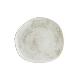 plate flat ENVISIO NACROUS Vago porcelain oval asymmetrical | 150 mm x 137 mm product photo