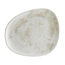plate flat ENVISIO NACROUS Vago porcelain oval asymmetrical | 240 mm x 198 mm product photo
