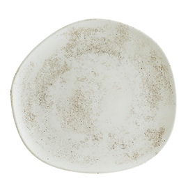plate flat ENVISIO NACROUS Vago porcelain oval asymmetrical | 290 mm x 270 mm product photo
