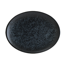 platter ENVISIO VESPER Moove porcelain black oval | 310 mm x 240 mm product photo