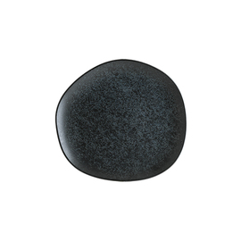 plate flat ENVISIO VESPER Vago porcelain black oval | 150 mm x 137 mm product photo